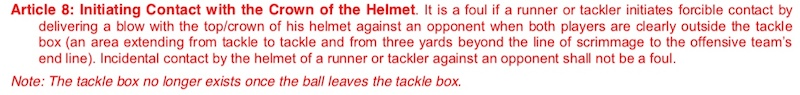 Illustration for article titled The NFL's New Helmet Rule Somehow Got Even More Confusing
